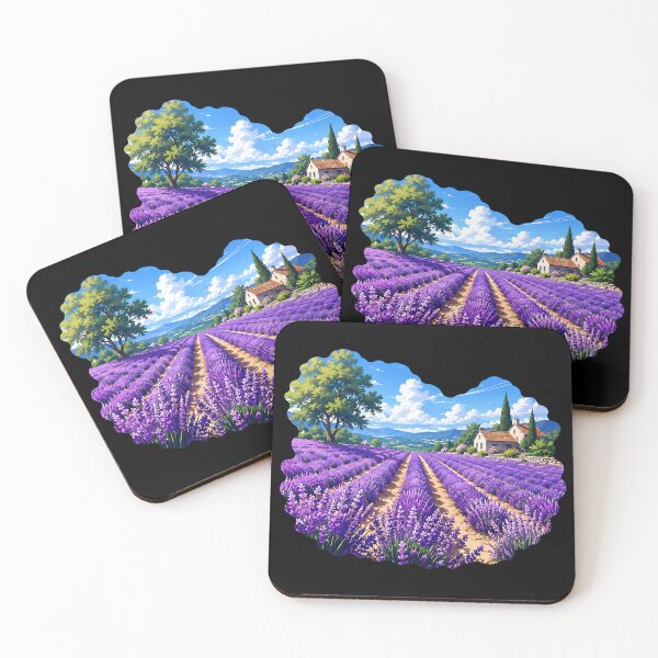 Item preview, Lavender Rows designed and sold by Funny Vintage Stickers And T-Shirts.