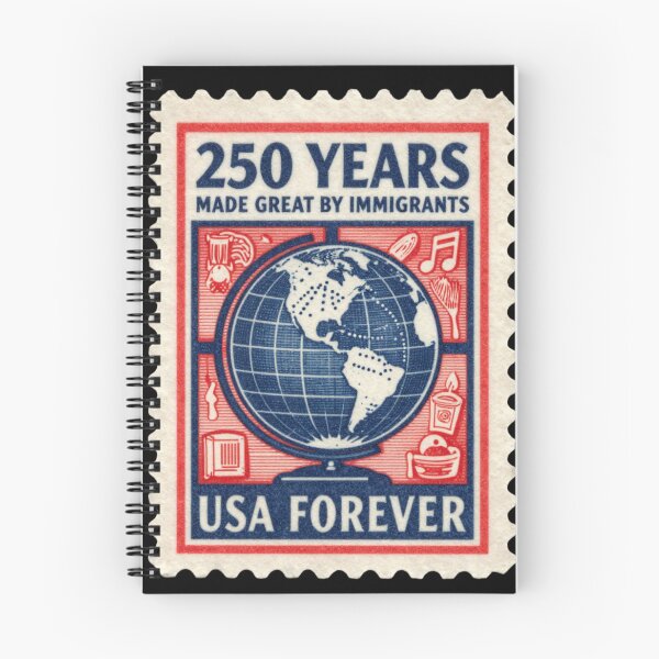 Item preview, 250 Years Made Great By Immigrants 4 designed and sold by Positive&FunnyThings.