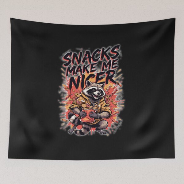 Item preview, Snacks Make Me Nicer designed and sold by Naitsebas.