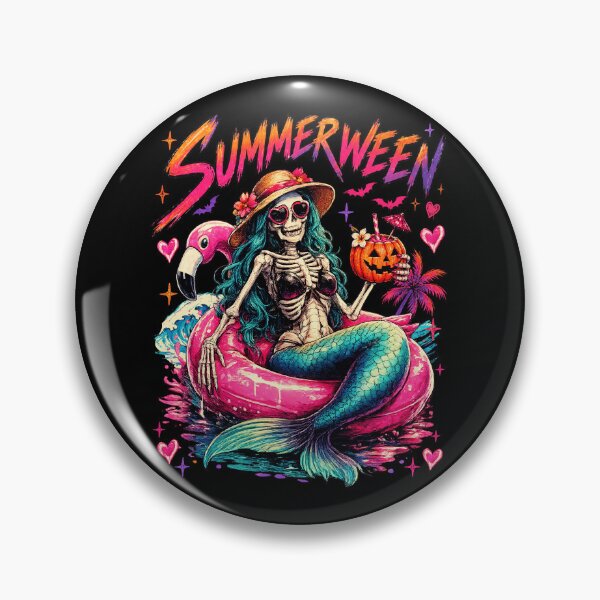Item preview, Happy Summerween Mermaid Summerween designed and sold by elongatedjazz.