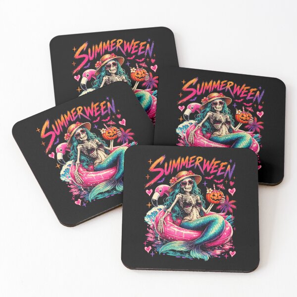 Item preview, Happy Summerween Mermaid Summerween designed and sold by elongatedjazz.