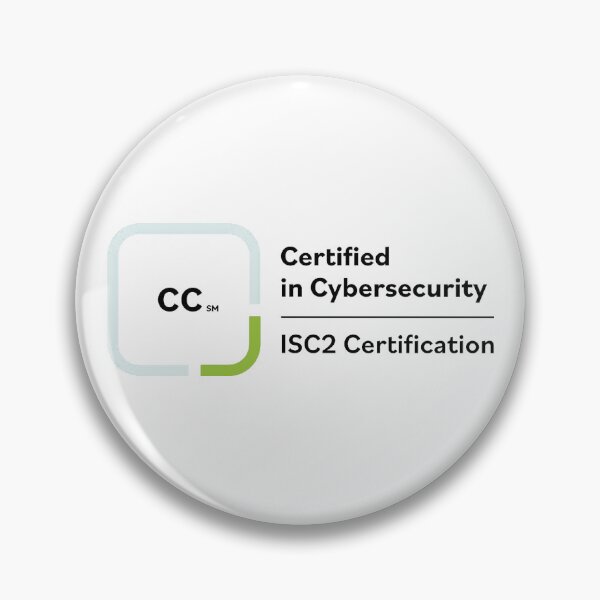 Item preview, Certified in Cybersecurity (CC) full badge by ISC2 designed and sold by stickerartisan.