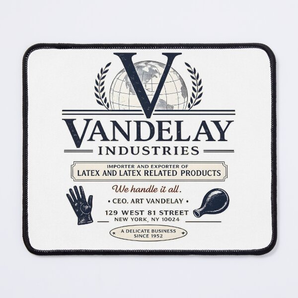 Item preview, Vandelay Industries | Seinfeld Inspired | Import Export Latex Business Design designed and sold by WordWab.