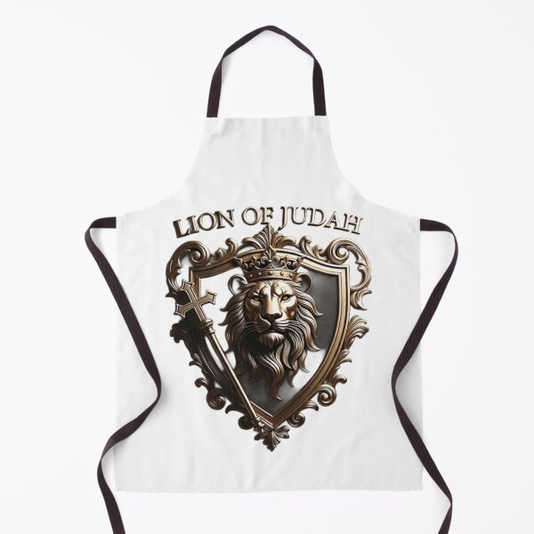 Item preview, Lion of Judah T-Shirt • Crowned Lion with Cross Scepter • Revelation 5:5 Christian Faith Apparel designed and sold by The imaginary unit..