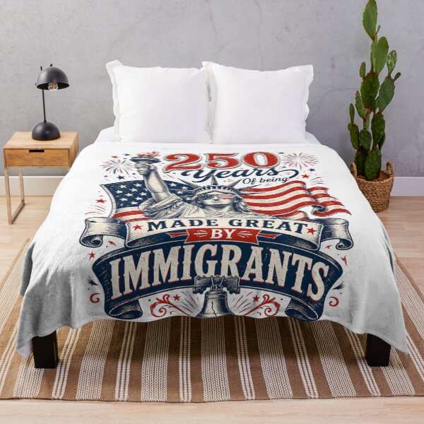 Item preview, 250 años de grandeza gracias a los inmigrantes designed and sold by MaskedTarget.
