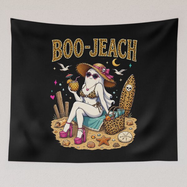 Item preview, boo jeach halloween summerween designed and sold by elongatedjazz.