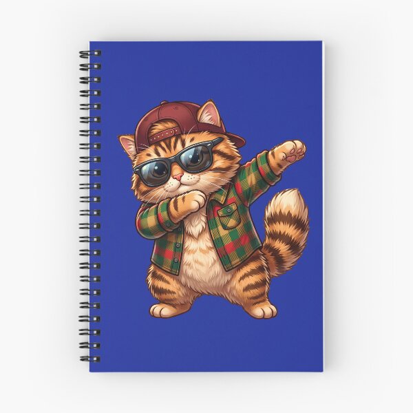 Item preview, Dabbing Cat in Sunglasses and Flannel designed and sold by digitalbob60.