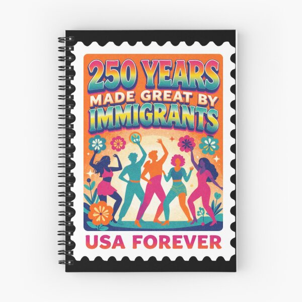 Item preview, 250 Years Made Great By Immigrants 5 designed and sold by Positive&FunnyThings.