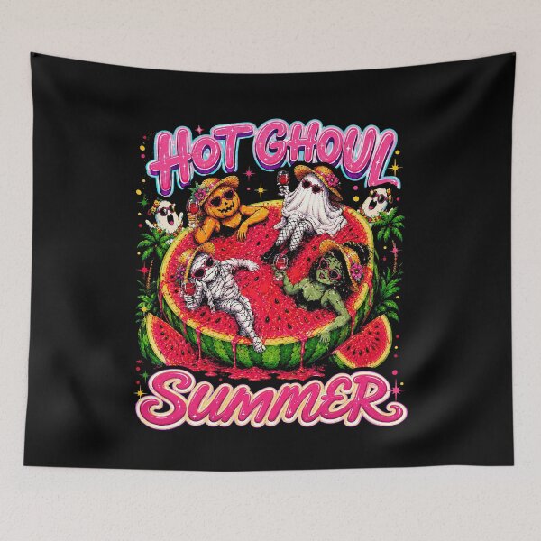 Item preview, Hot Ghoul Summer halloween designed and sold by elongatedjazz.