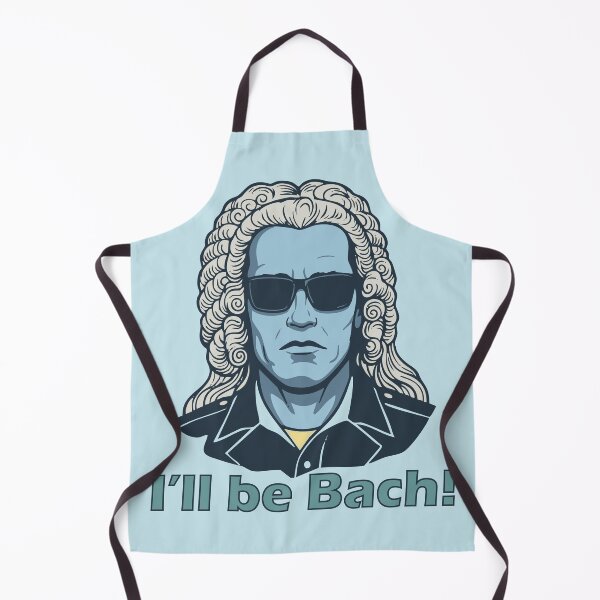 Item preview, I'll Be Bach – Funny Sci-Fi Movie Composer Pun Mash-up designed and sold by TobinHood.