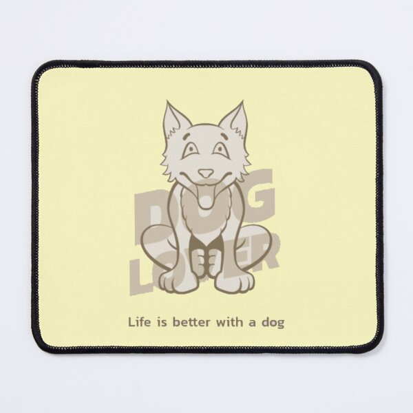 Item preview, Life Is Better With A Dog Minimalist Art designed and sold by GenZFashion000.