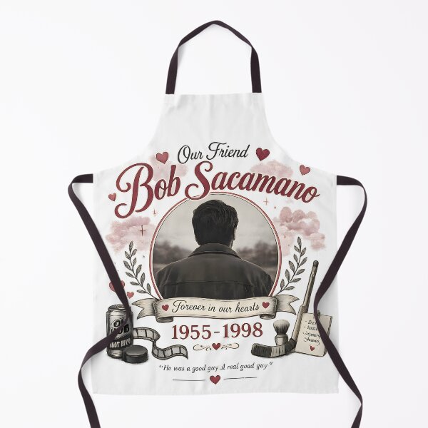 Item preview, Our Friend Bob Sacamano Memorial Shirt | Seinfeld Inspired Parody | Funny TV Sitcom Reference designed and sold by WordWab.