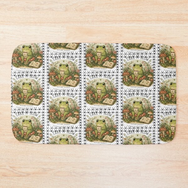 Item preview, Take It Slow Forest Frog designed and sold by sisira gunarathna.