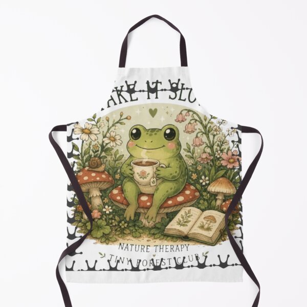Item preview, Take It Slow Forest Frog designed and sold by sisira gunarathna.