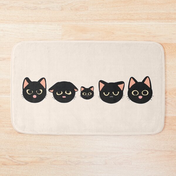 Item preview, Five Moods of a Black Cat designed and sold by Deep Descent.