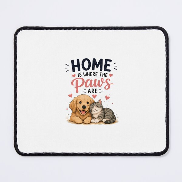 Item preview, Home is where the paws are designed and sold by KrithigaArts.