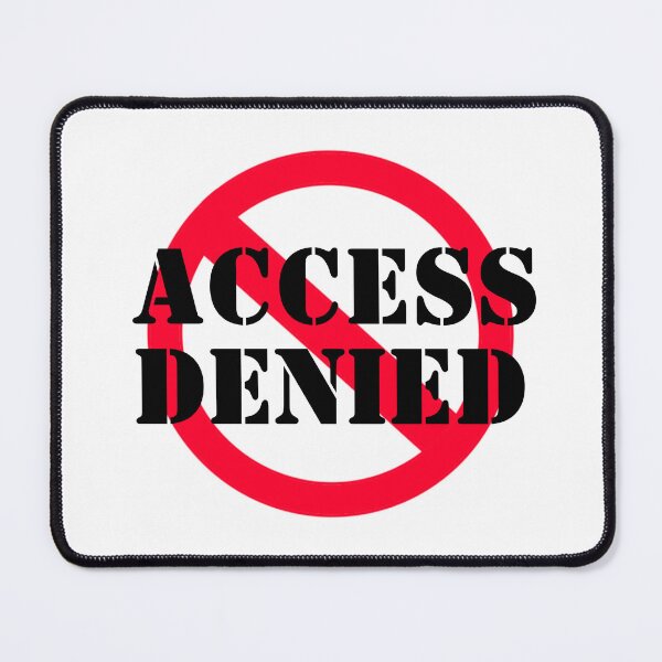 Item preview, Access Denied - Protect Your Peace Statement Design designed and sold by awake4eva.