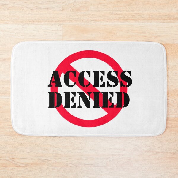 Item preview, Access Denied - Protect Your Peace Statement Design designed and sold by awake4eva.