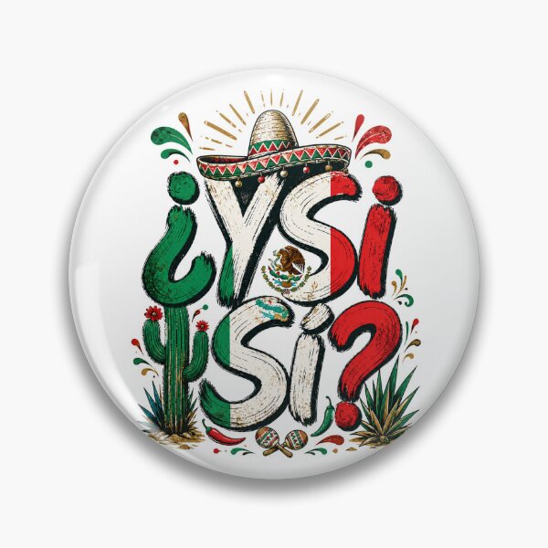Item preview, Mexican Flag Y Si Si Mexico Grunge designed and sold by MaskedTarget.