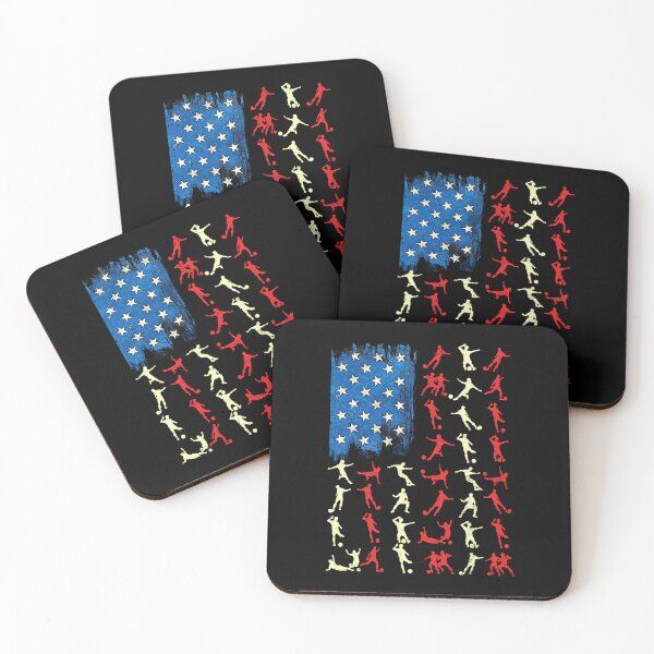 Item preview, usa soccer flag  designed and sold by elongatedjazz.