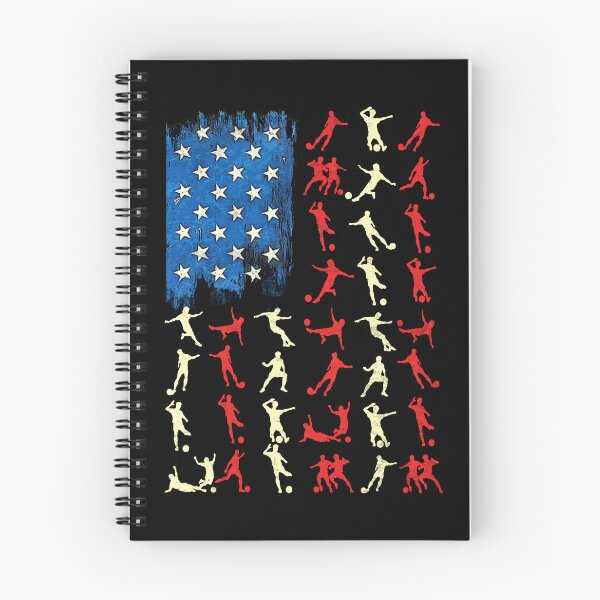 Item preview, usa soccer flag  designed and sold by elongatedjazz.
