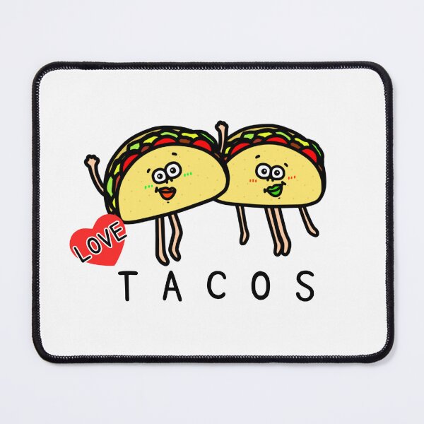 Item preview, Cute I LOVE TACOS designed and sold by kanaehonkawa.