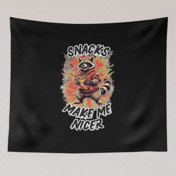 Item preview, Snacks Make Me Nicer designed and sold by Naitsebas.