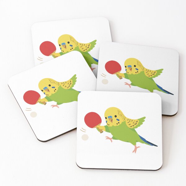 Item preview, Ping Pong Parakeet — Cute Bird Sport Humor Tee designed and sold by medicalkinoko.