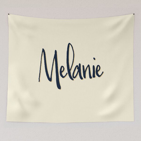 Item preview, MELANIE personalized type design designed and sold by CharlottePlaceArt.