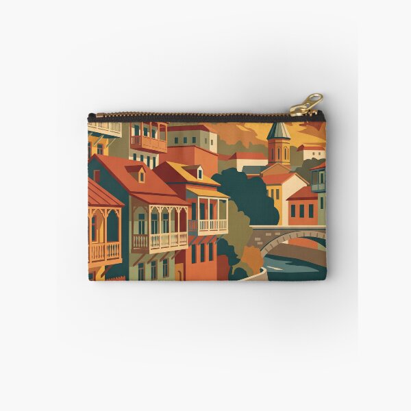 Item preview, Tbilisi Georgia Vintage Travel Illustration Art designed and sold by Atlas Poster Co..