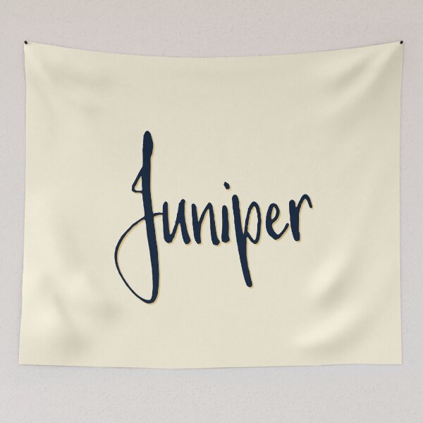 Item preview, JUNIPER personalized type design designed and sold by CharlottePlaceArt.
