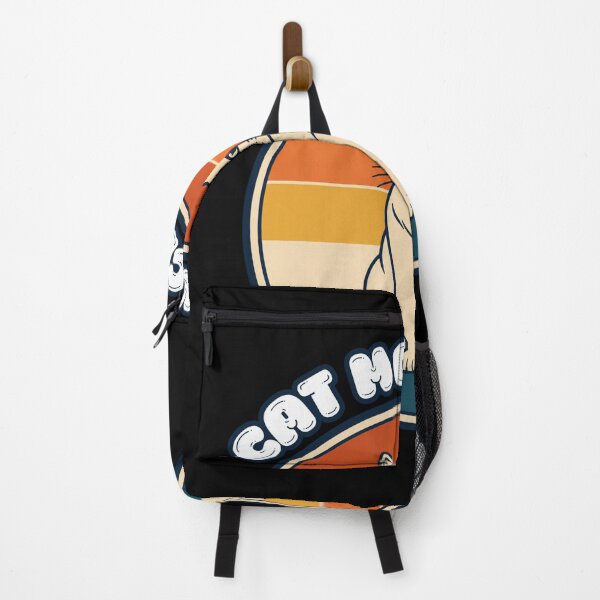 Item preview, Cat Mom Club Retro Sunset Badge - Funny Cat Lover Gift designed and sold by S Plus Glimmer.
