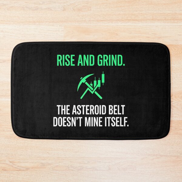 Item preview, Rise and Grind Asteroid Mining Market Chart designed and sold by SplashTastic.
