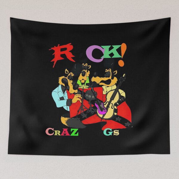 Item preview, Bold Color Music Duo Play Retro Style designed and sold by Sleepsyndrome.