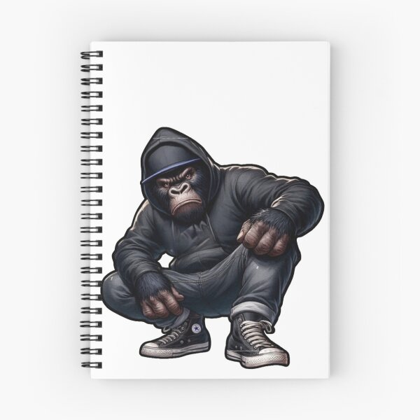Item preview, Gangster Gorilla in All black designed and sold by Roniscustoms.