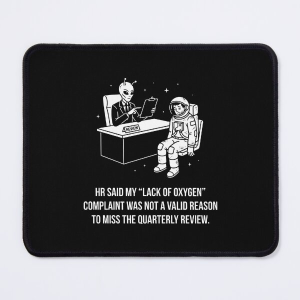 Item preview, Alien HR Space Workplace Review Humor designed and sold by SplashTastic.