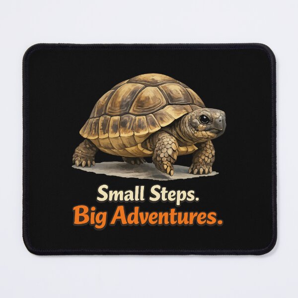 Item preview, Small Steps Big Adventures Marching Baby Tortoise designed and sold by taiche.