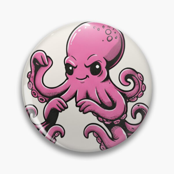Item preview, One Tentacle at a Time Octopus T-Shirt & Sticker – Cute Motivational Ocean Graphic Tee designed and sold by ZyxDes.