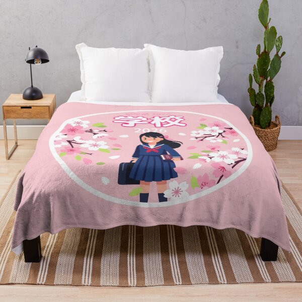Item preview, Back to School 2026 Cherry Blossom Girl designed and sold by SplashTastic.