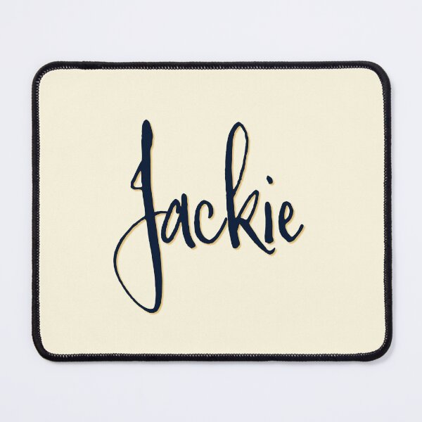 Item preview, JACKIE personalized type design designed and sold by CharlottePlaceArt.