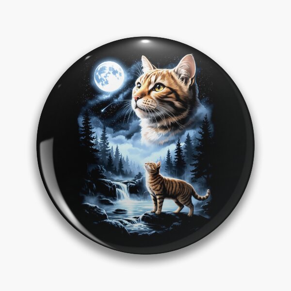 Item preview, Orange Cat Howling to the Moon Funny Meme designed and sold by charoen-design.