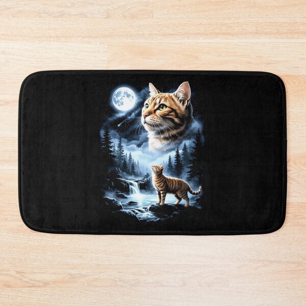 Item preview, Orange Cat Howling to the Moon Funny Meme designed and sold by charoen-design.