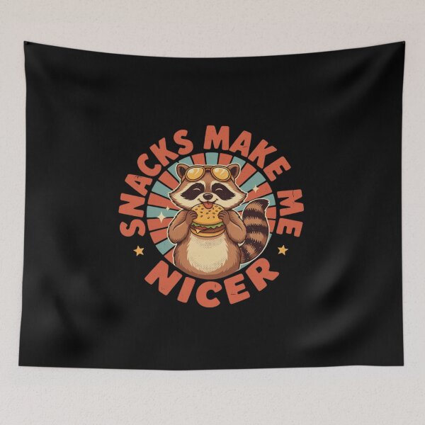Item preview, Snacks Make Me Nicer designed and sold by Naitsebas.
