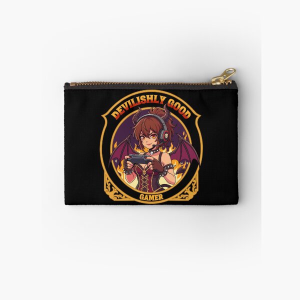 Item preview, Devilishly Good Gamer Anime Demon Girl designed and sold by JoRealm.