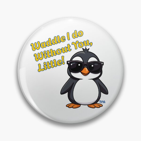 Item preview, Waddle I Do Without You, Little! for Theta Phi Alpha Sorority designed and sold by JaymeOctober.