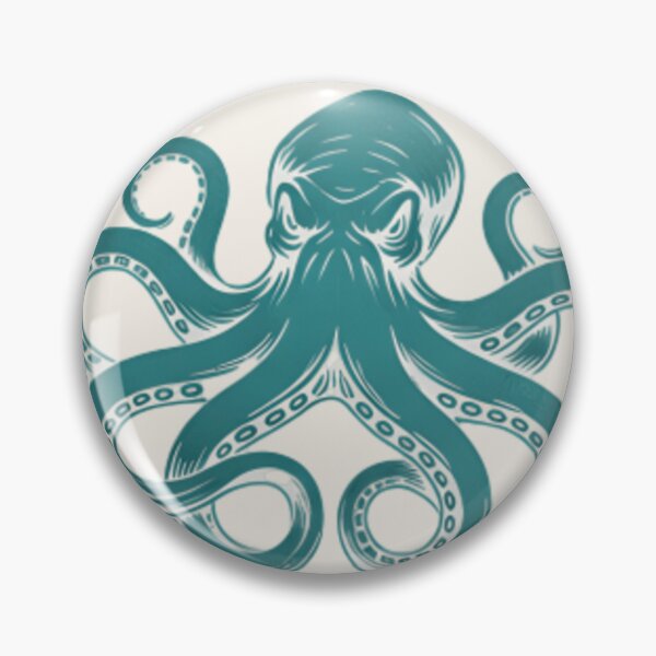 Item preview, Kraken Mode Activated Octopus T-Shirt & Sticker – Funny Sea Monster Graphic Tee designed and sold by ZyxDes.