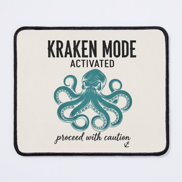 Item preview, Kraken Mode Activated Octopus T-Shirt & Sticker – Funny Sea Monster Graphic Tee designed and sold by ZyxDes.