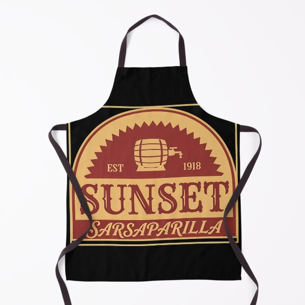 Item preview, Sunset Soda Pop Barrel Retro Emblem Design designed and sold by stoneandslingg.