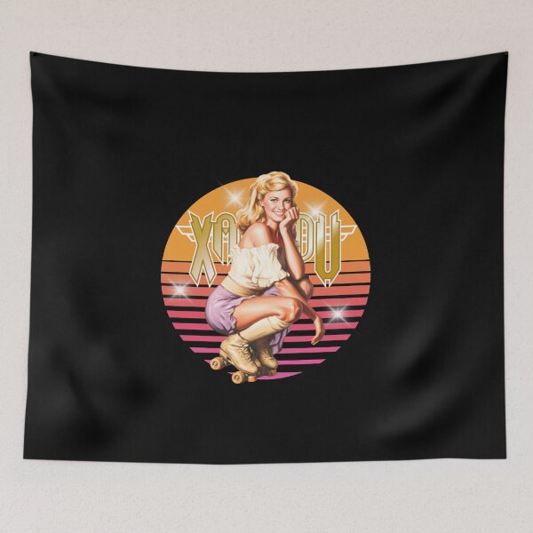 Item preview, Xanadu Retro Roller Disco Pin-Up designed and sold by RahniNM.