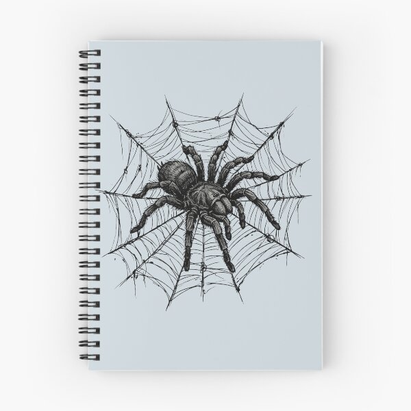 Item preview, Gothic Tarantula on Spiderweb Dark Aesthetic designed and sold by digitalbob60.